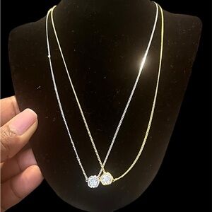 ALEXIS BITTAR Asterales Gold and Silver Chain Necklaces